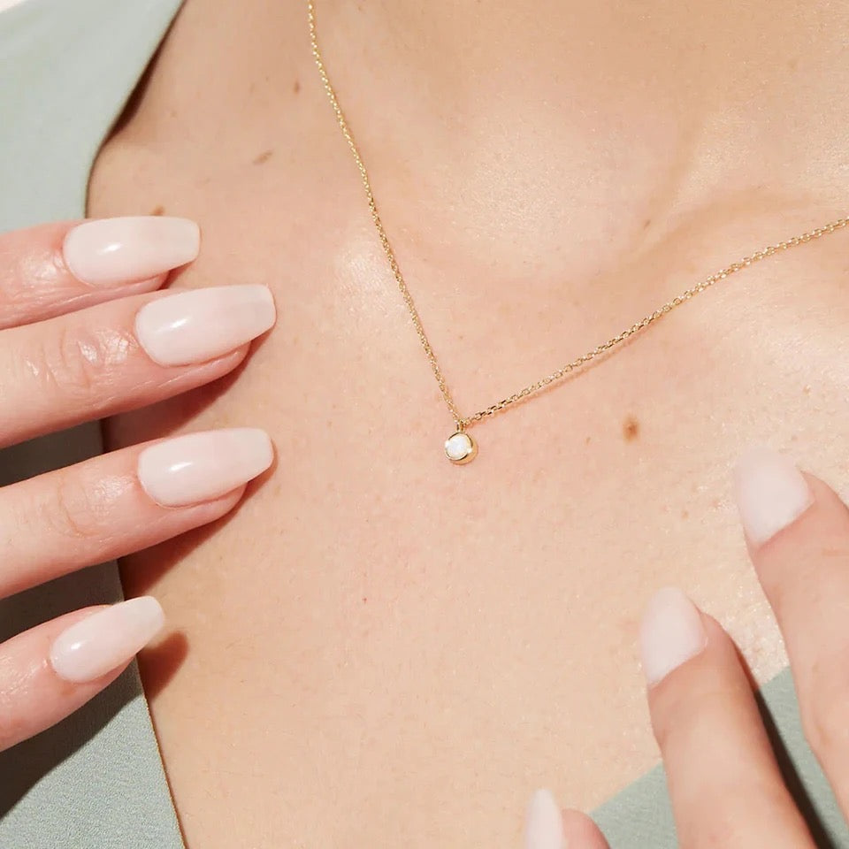 Olive necklace