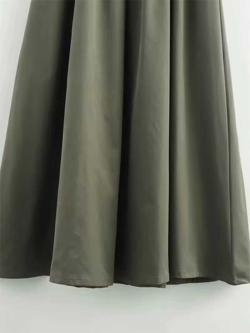 Midikleid mit Reißverschluss