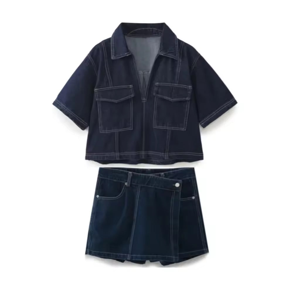 Trendiges Denim-Set „Urban Chic“