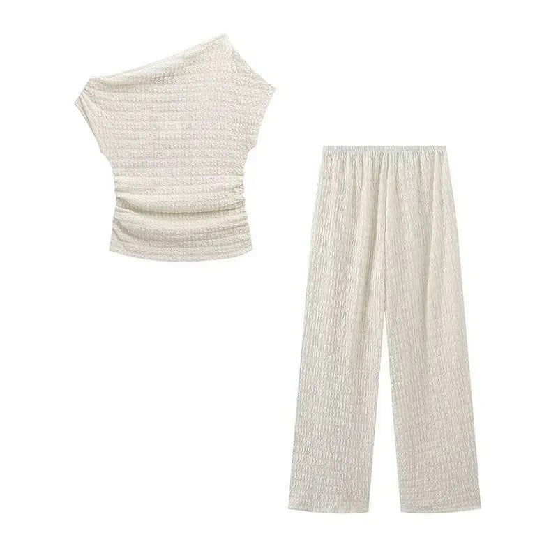 Two-piece structure set