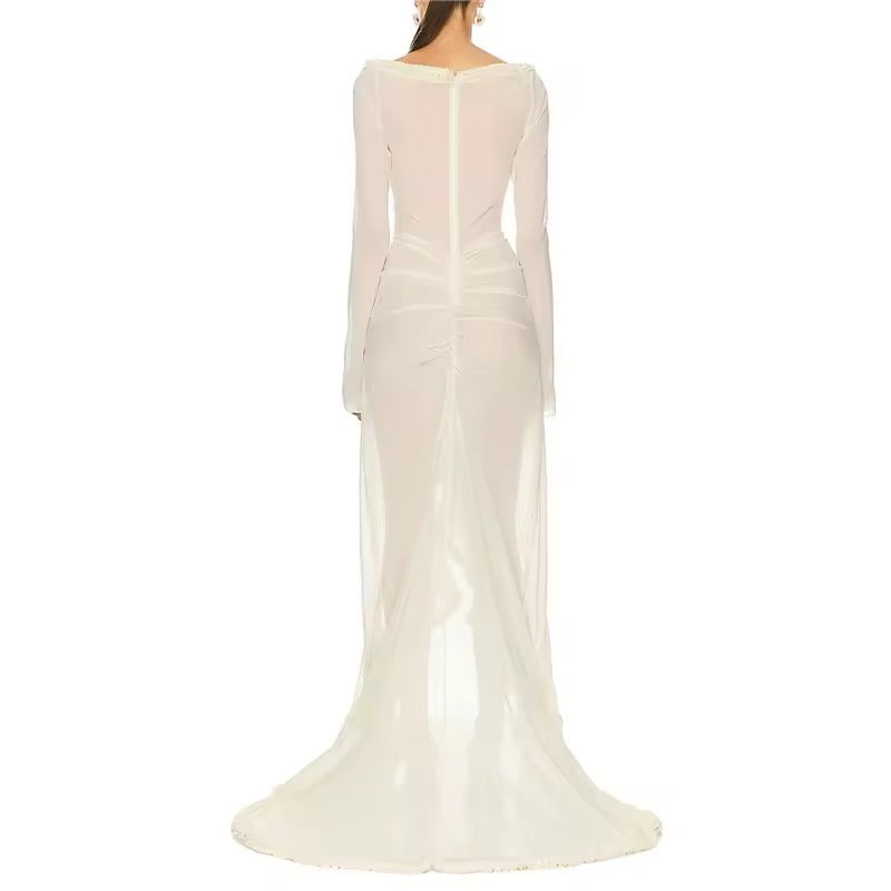 Maxikleid Eleganter Cut-Out