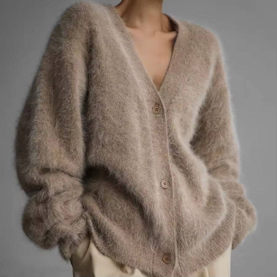 Kuschelige Strickjacke
