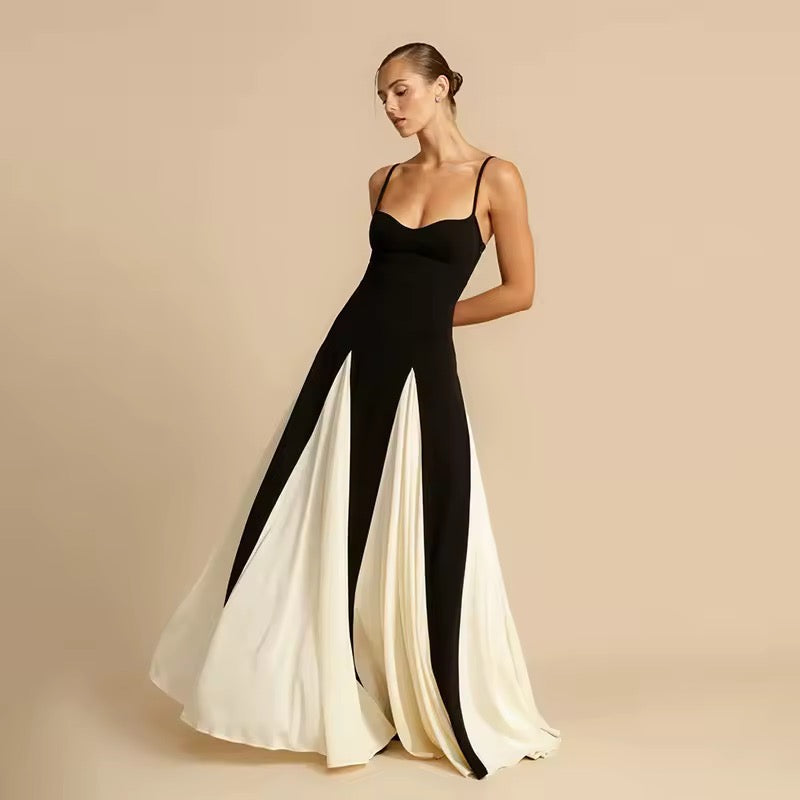 Eleganza – Zweifarbiges Abendkleid