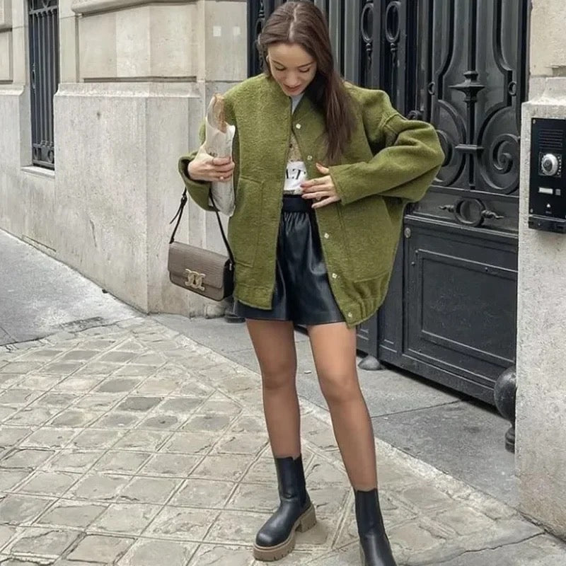 fleece jacket without collar