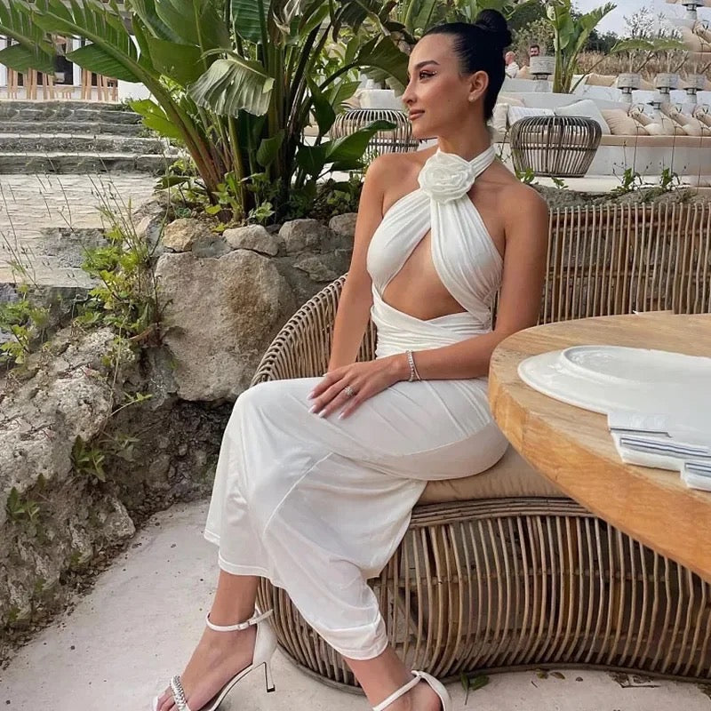 Robe Blanche Chic