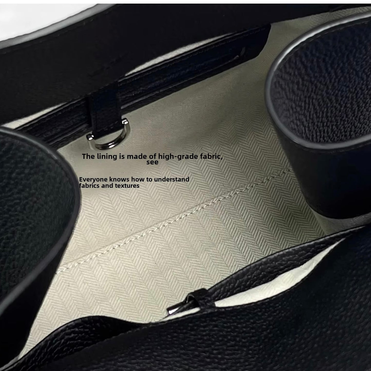 Grand sac cabas en daim