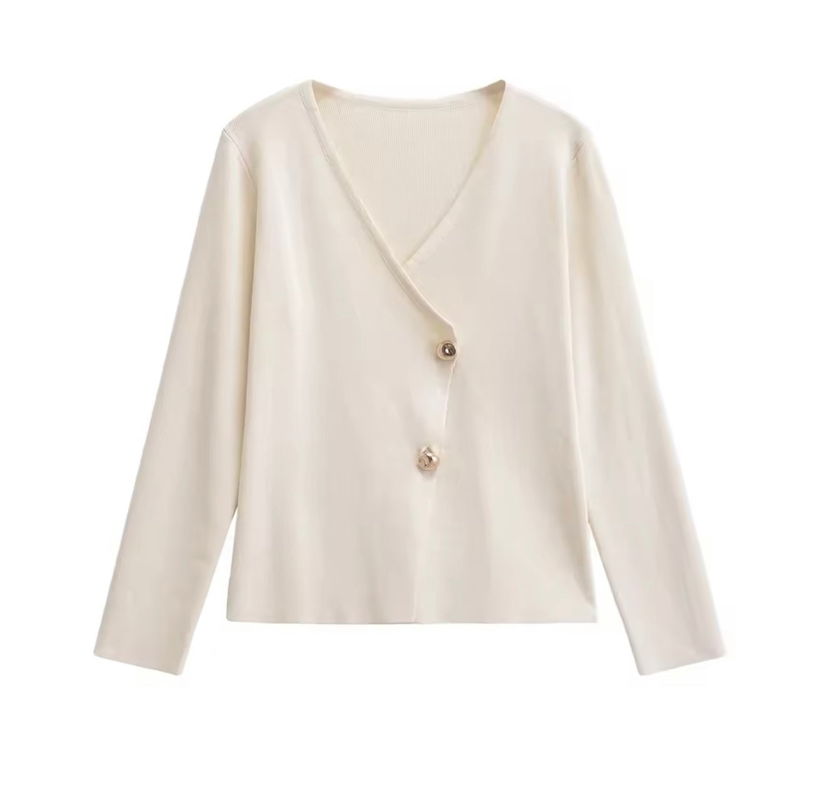 Elegant cardigan with button details