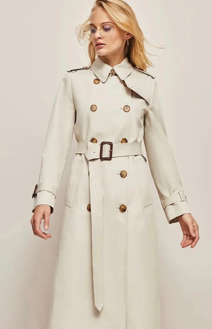 Classic trench coat for women