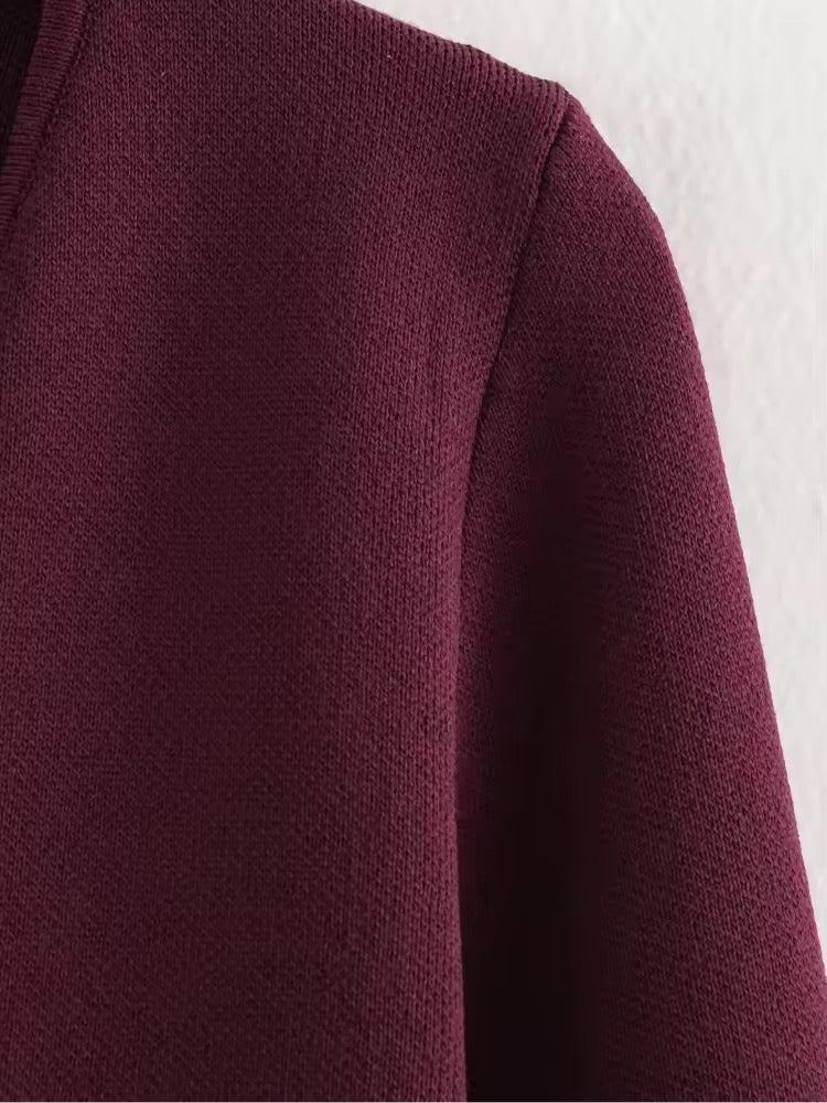 Elegant cardigan with button details