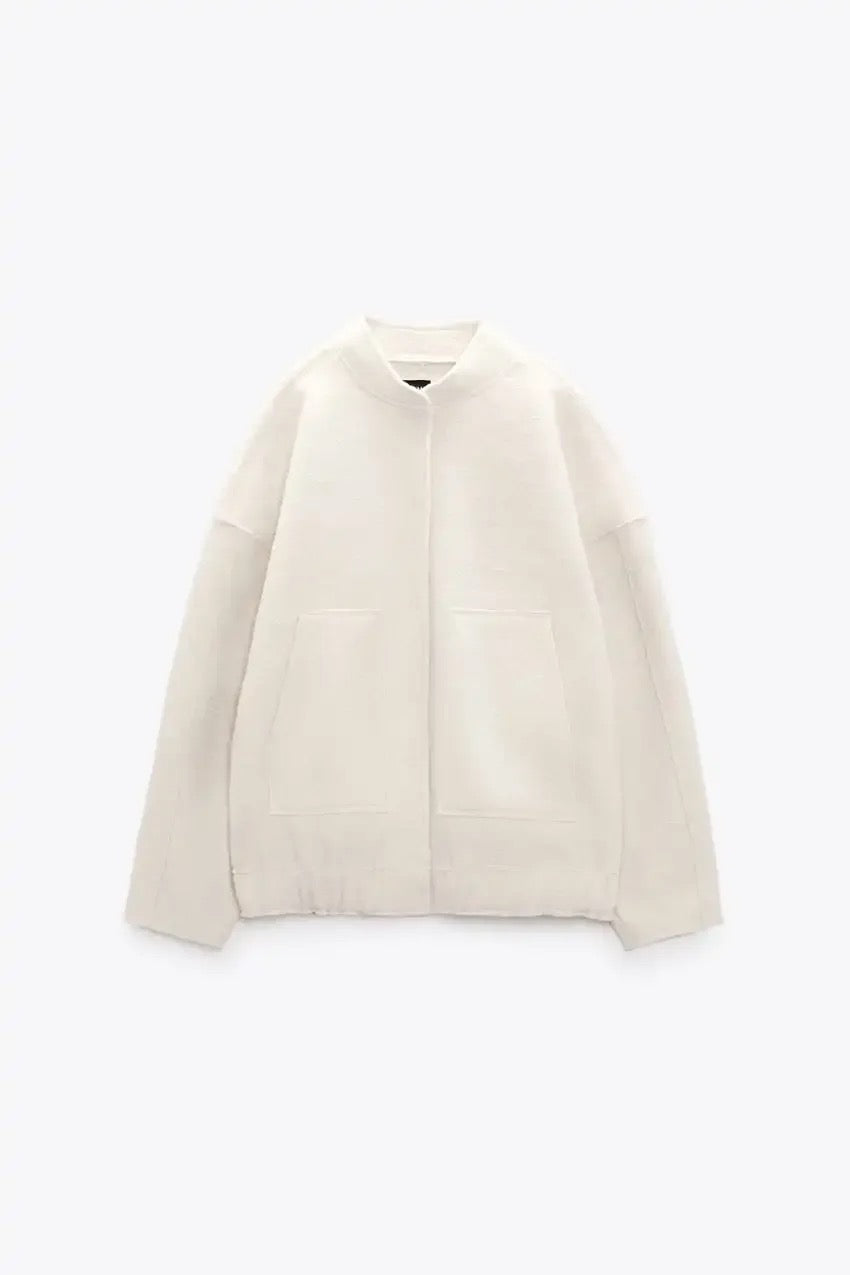 fleece jacket without collar