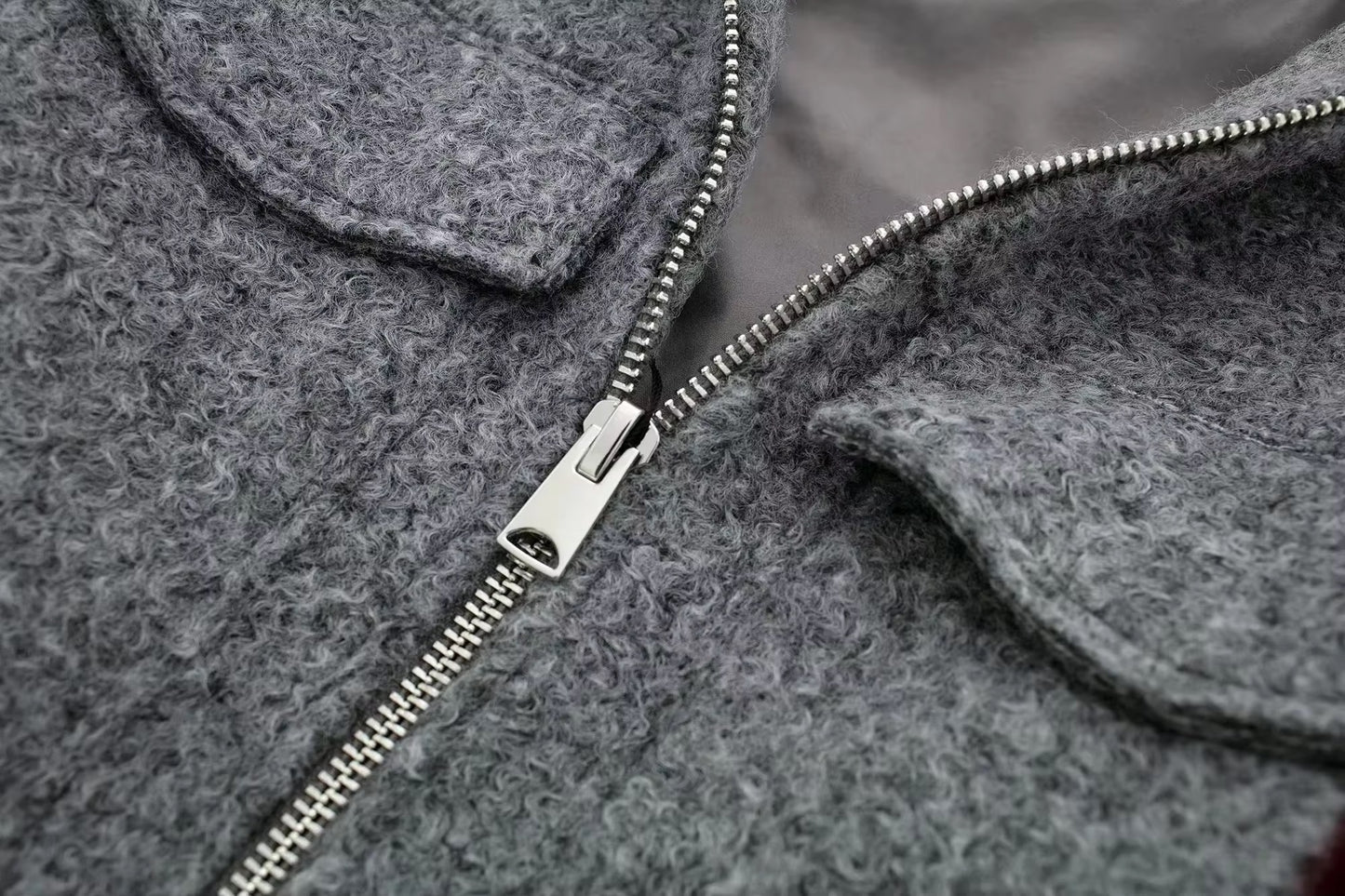 Veste en peluche chaude pour femme