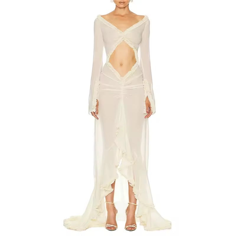 Maxikleid Eleganter Cut-Out
