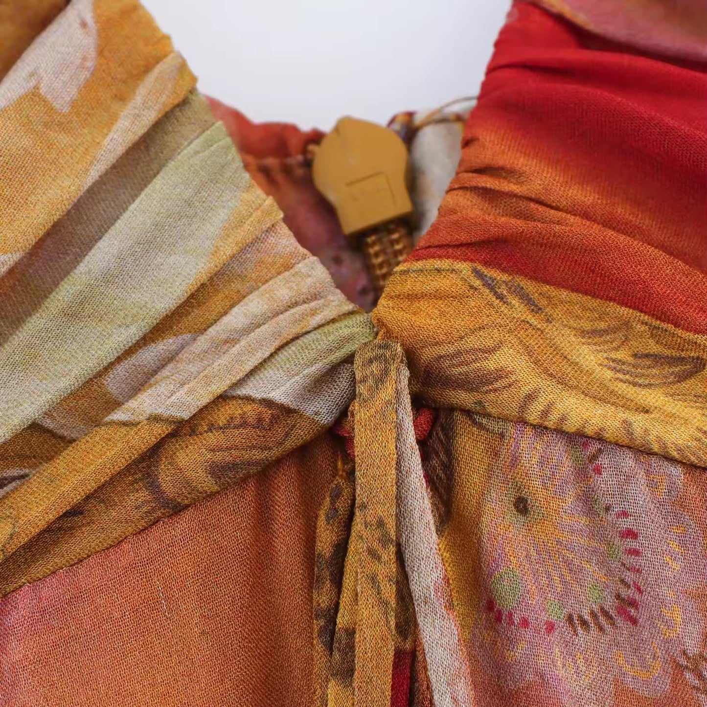 Boho Maxikleid mit Muster
