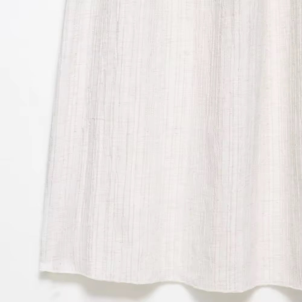 Maxikleid mit Wasserfallausschnitt