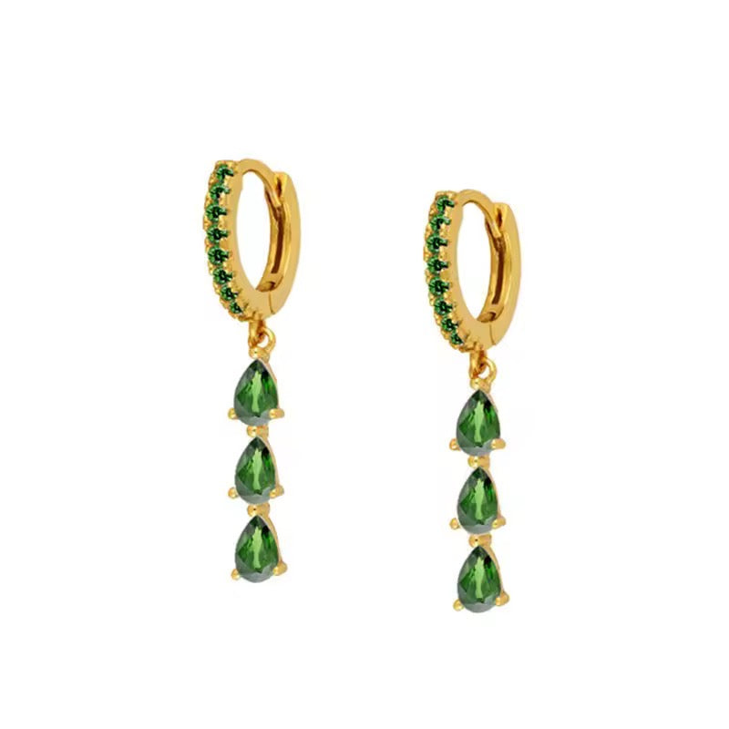 Gold Drop Ohrringe