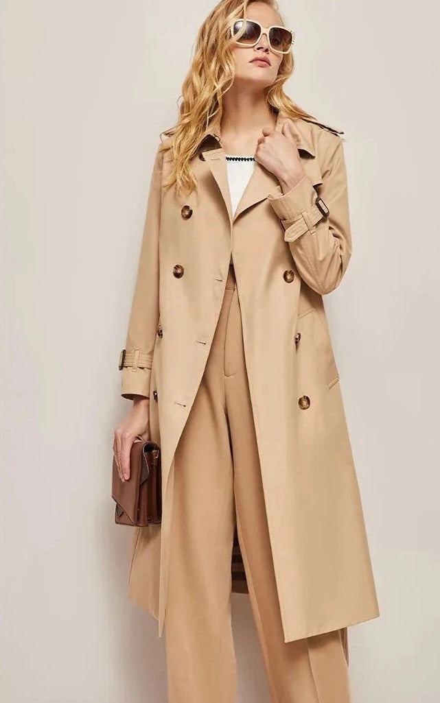 Classic trench coat for women