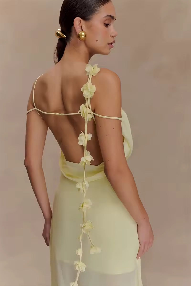 Elegant Drape Kleid