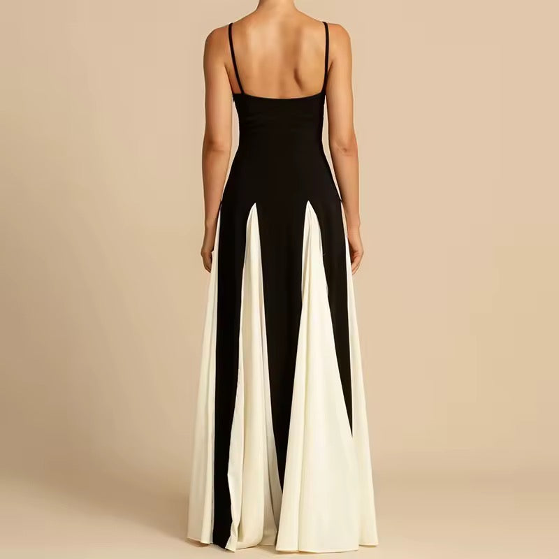 Eleganza – Zweifarbiges Abendkleid