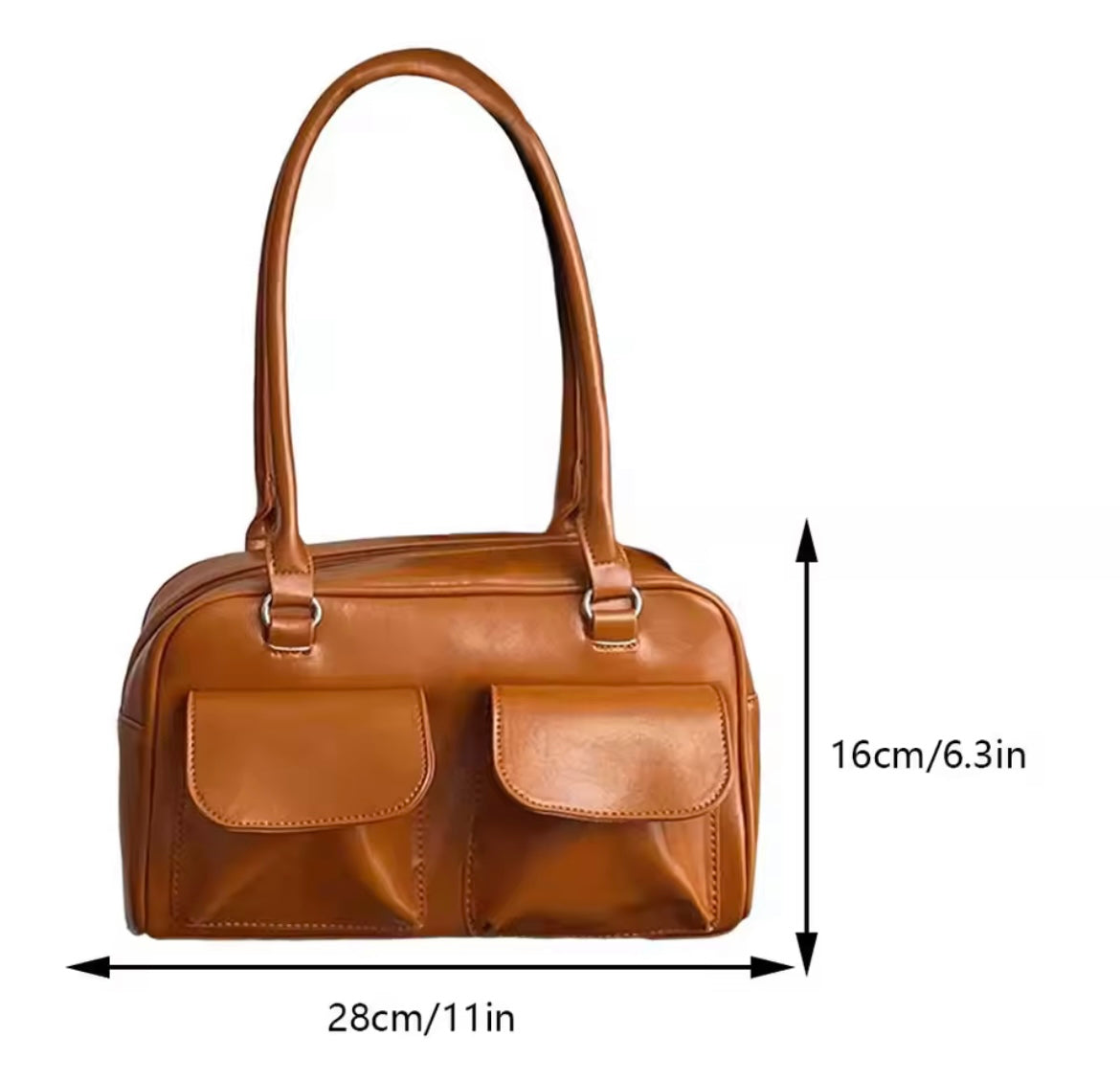 Elegante Vintage Schultertasche
