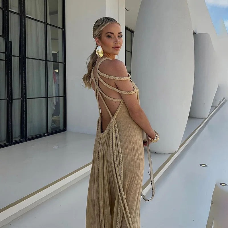Robe de plage bohème