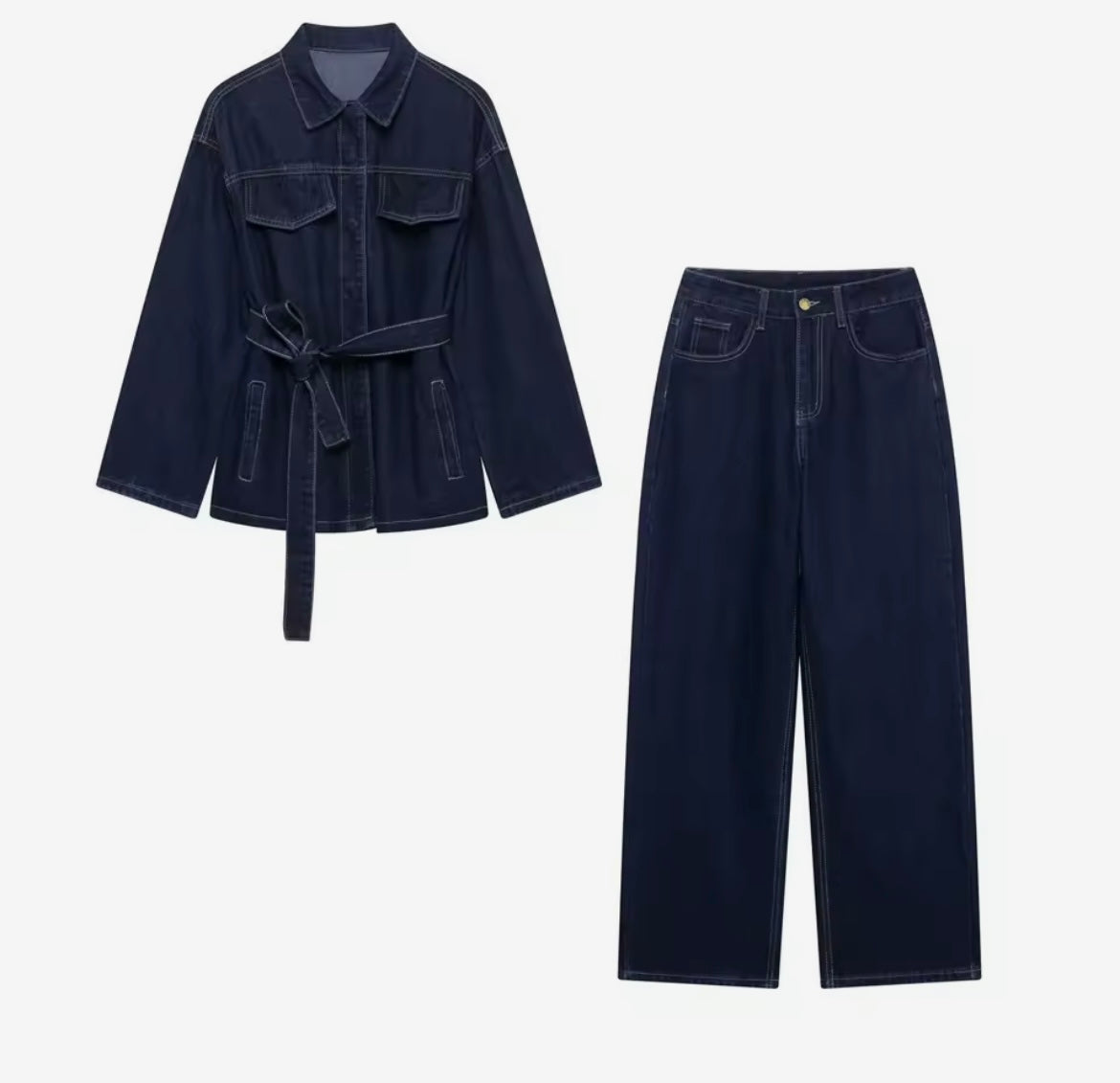 Denim-Set „Classic Chic“ – Jacke & Hose