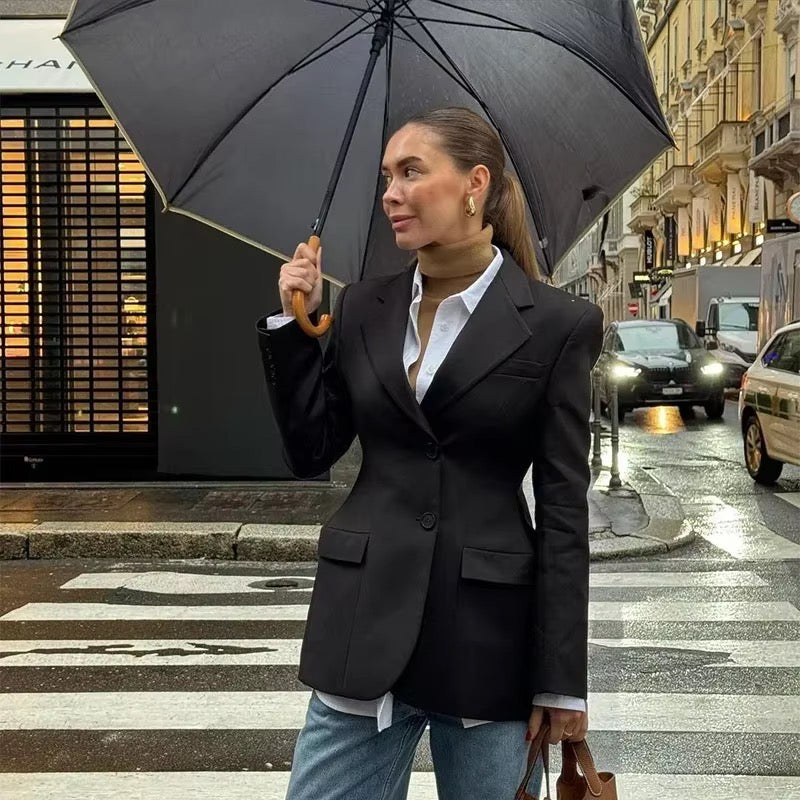 Eleganter Taillierter Blazer