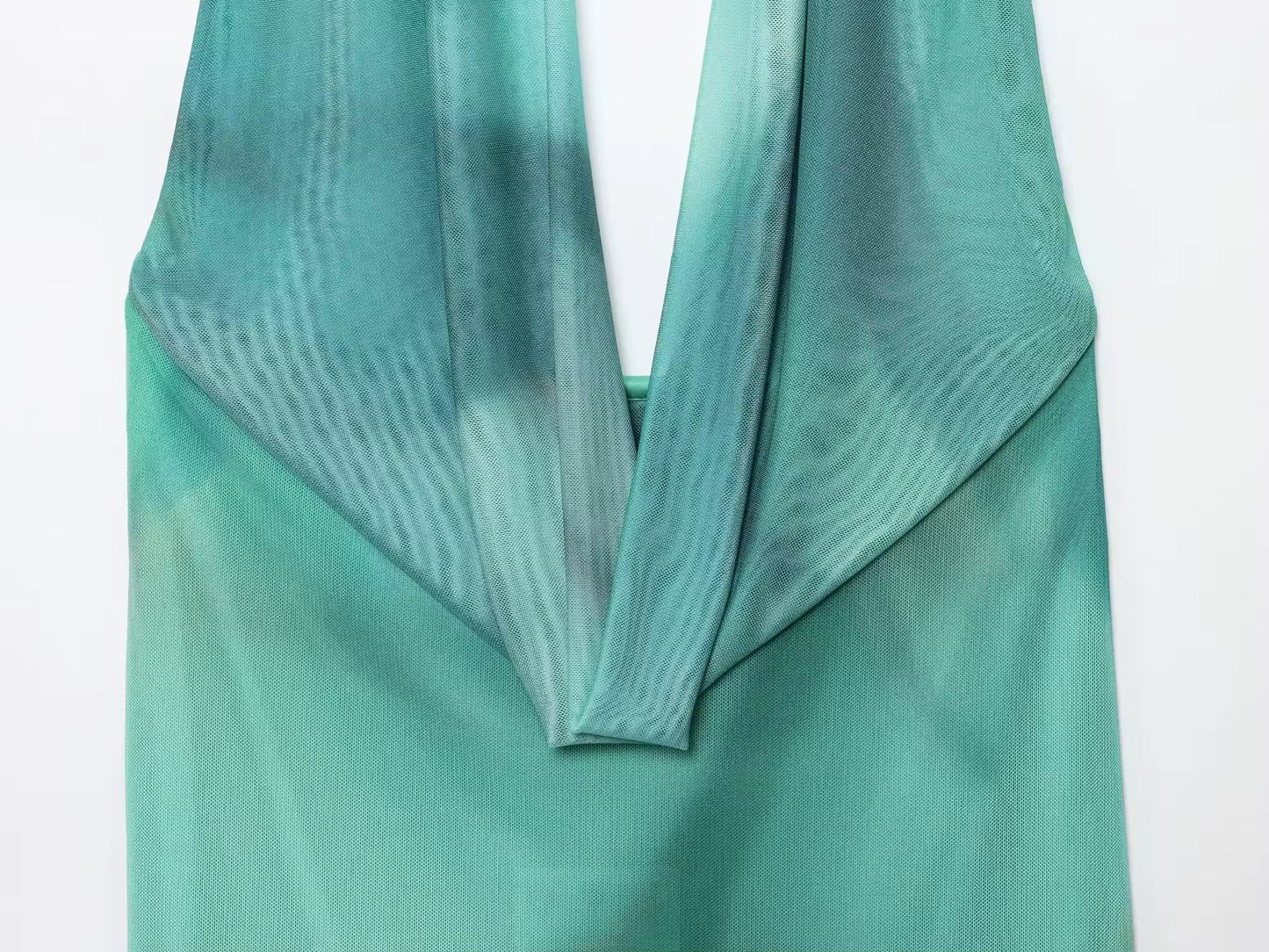 Aqua Dream Neckholder Maxikleid