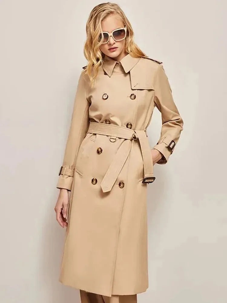 Classic trench coat for women
