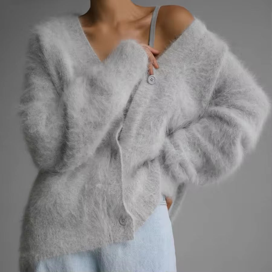 Kuschelige Strickjacke