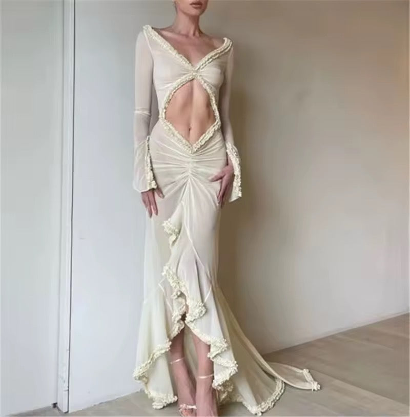 Maxikleid Eleganter Cut-Out
