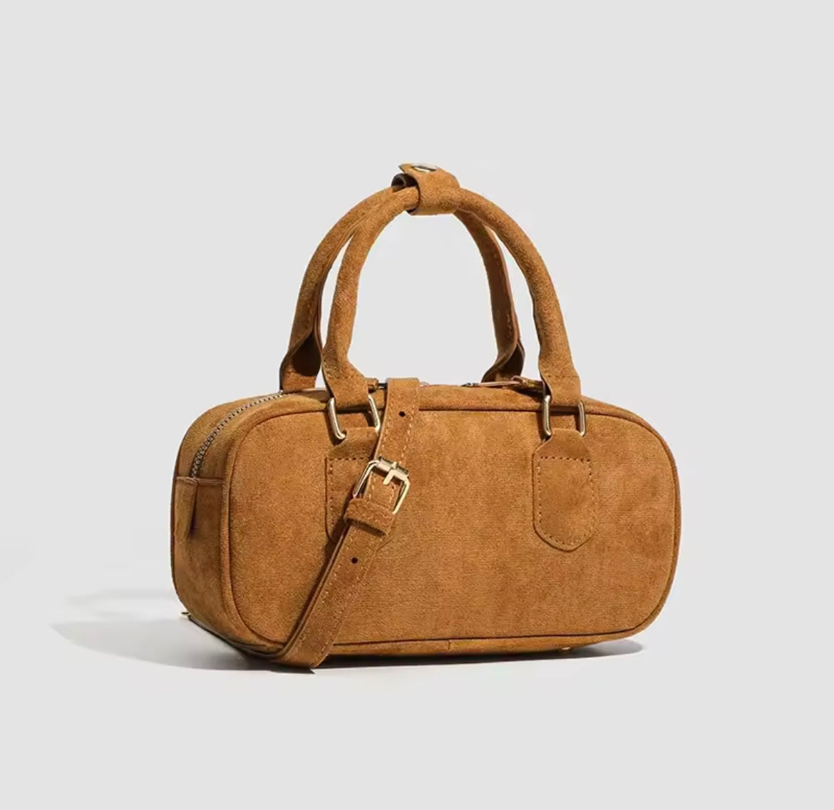 Wildleder Handtasche