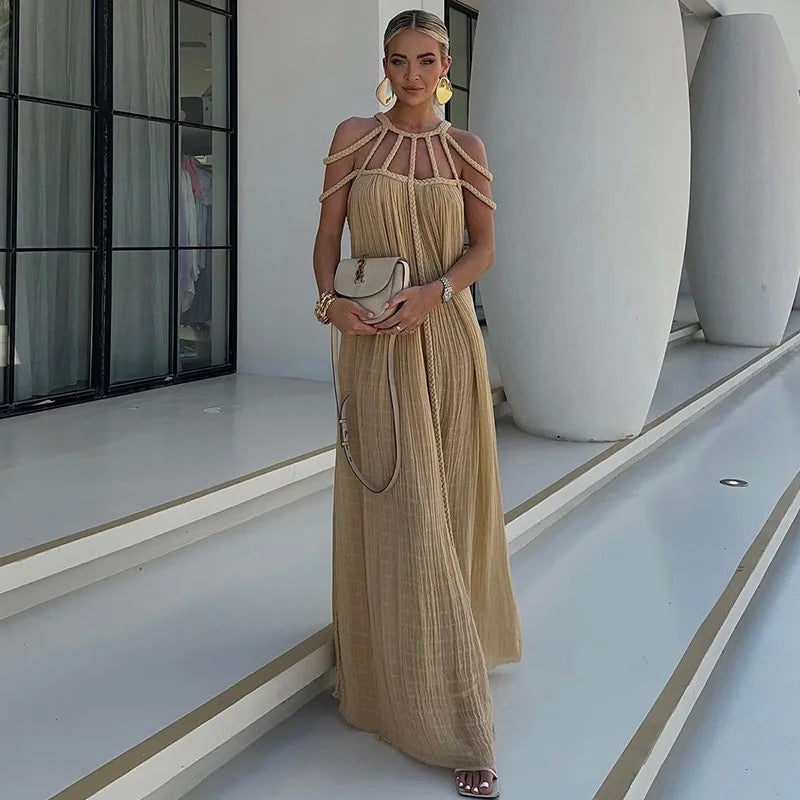 Robe de plage bohème