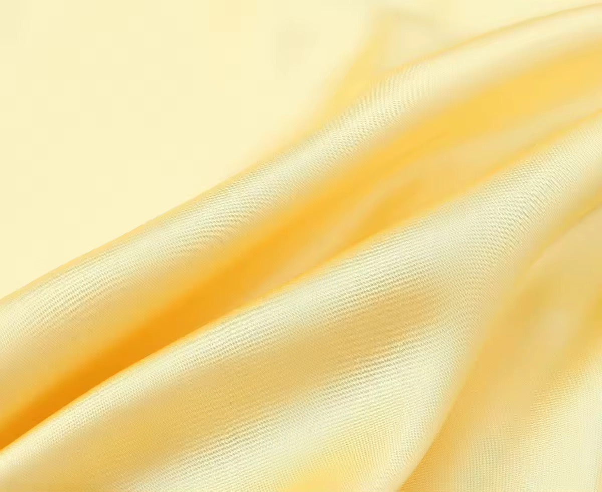 Langes Satin Slip Kleid