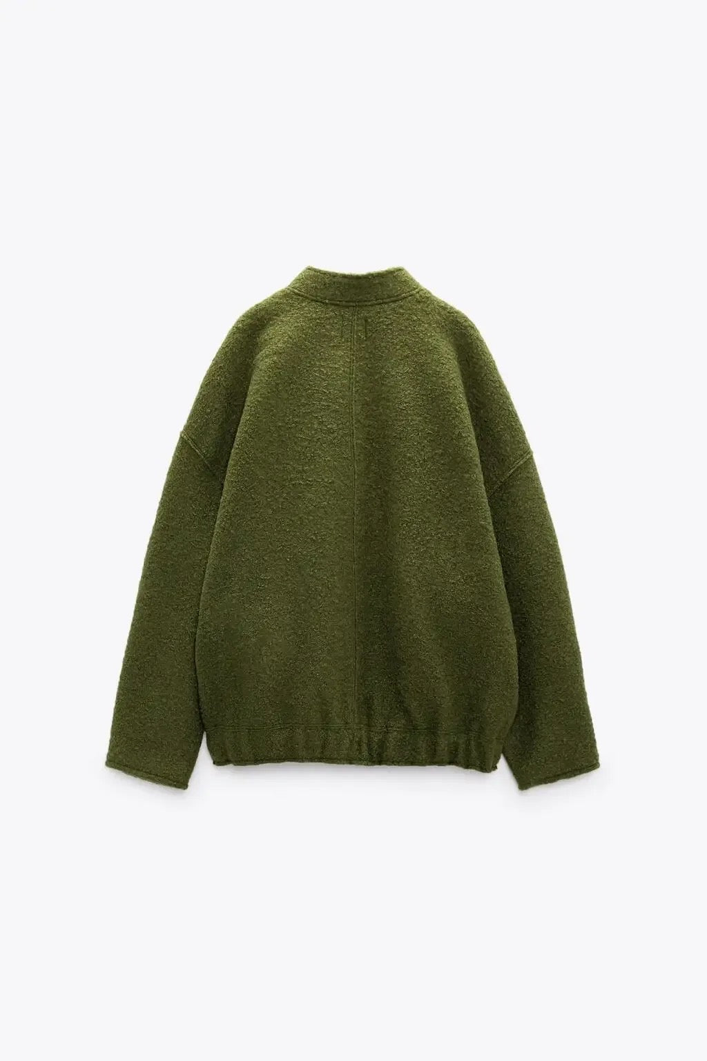 fleece jacket without collar