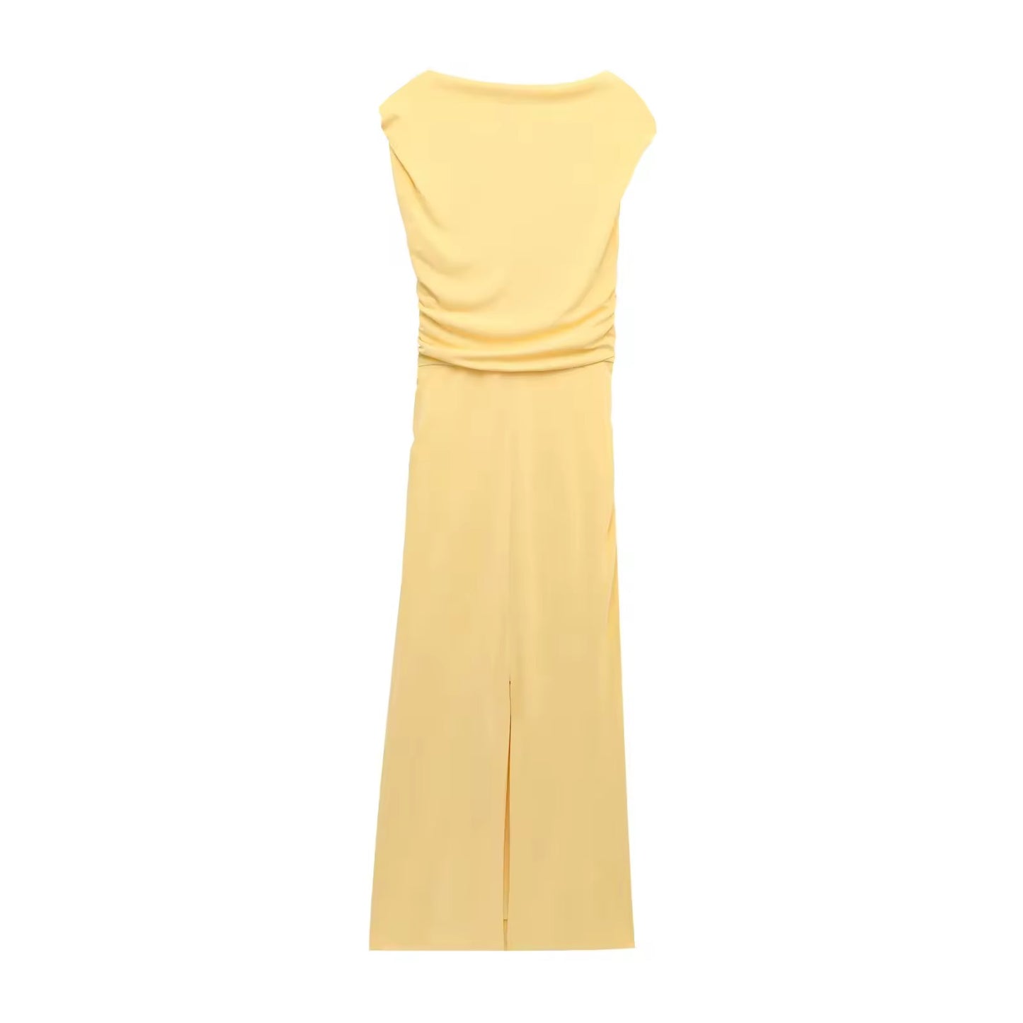 Elegantes Midikleid mit Raffungen
