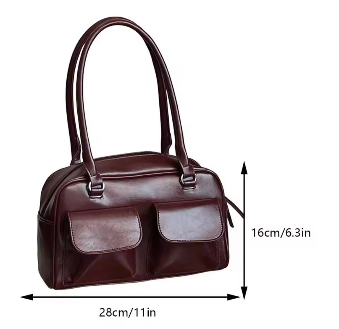Elegante Vintage Schultertasche