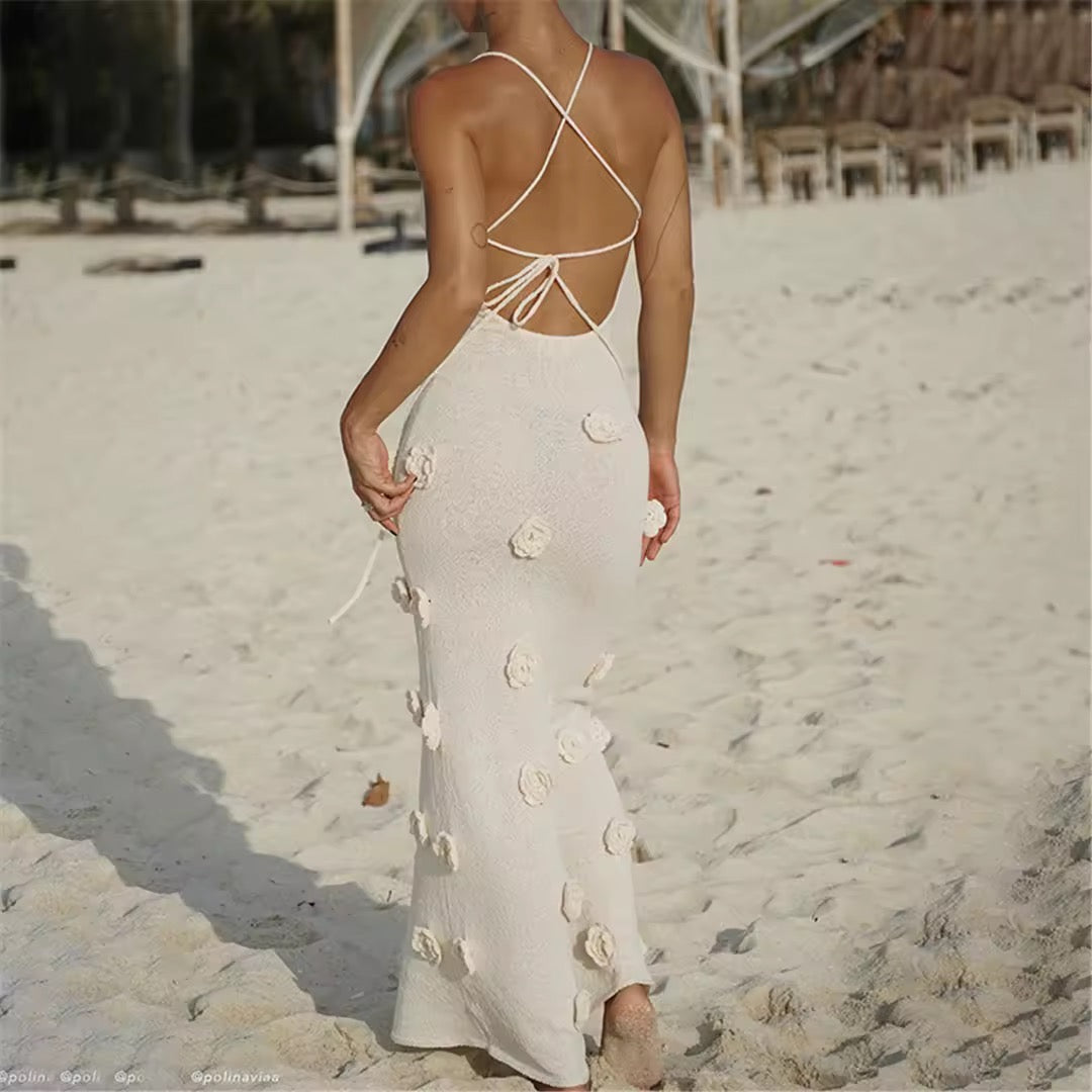 Maxikleid mit Blumen