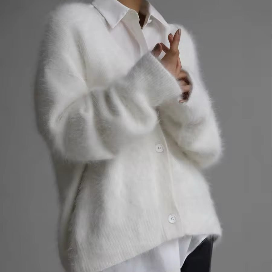 Kuschelige Strickjacke