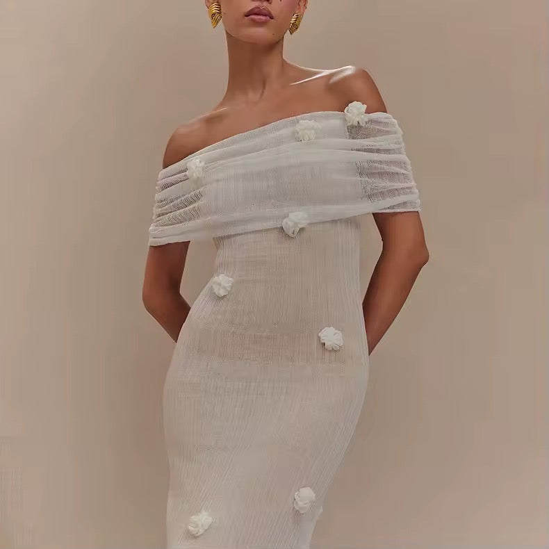 Off-Shoulder Kleid „Elegant Muse“