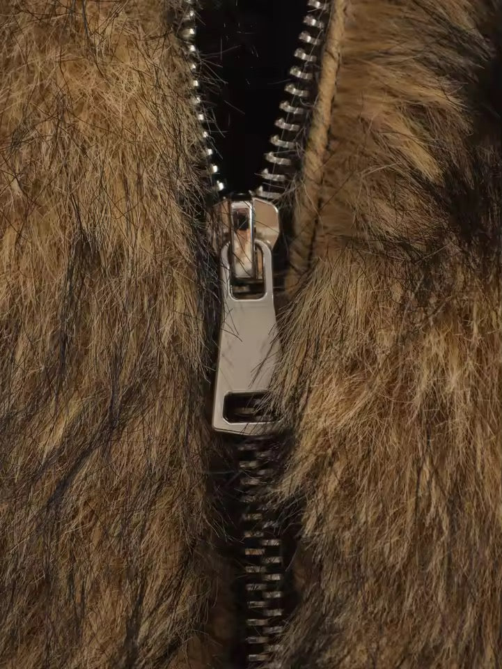 Faux Fur Jacke