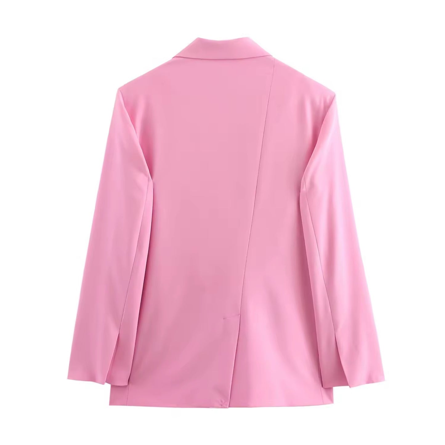 Eleganter Wickelblazer – Rosa