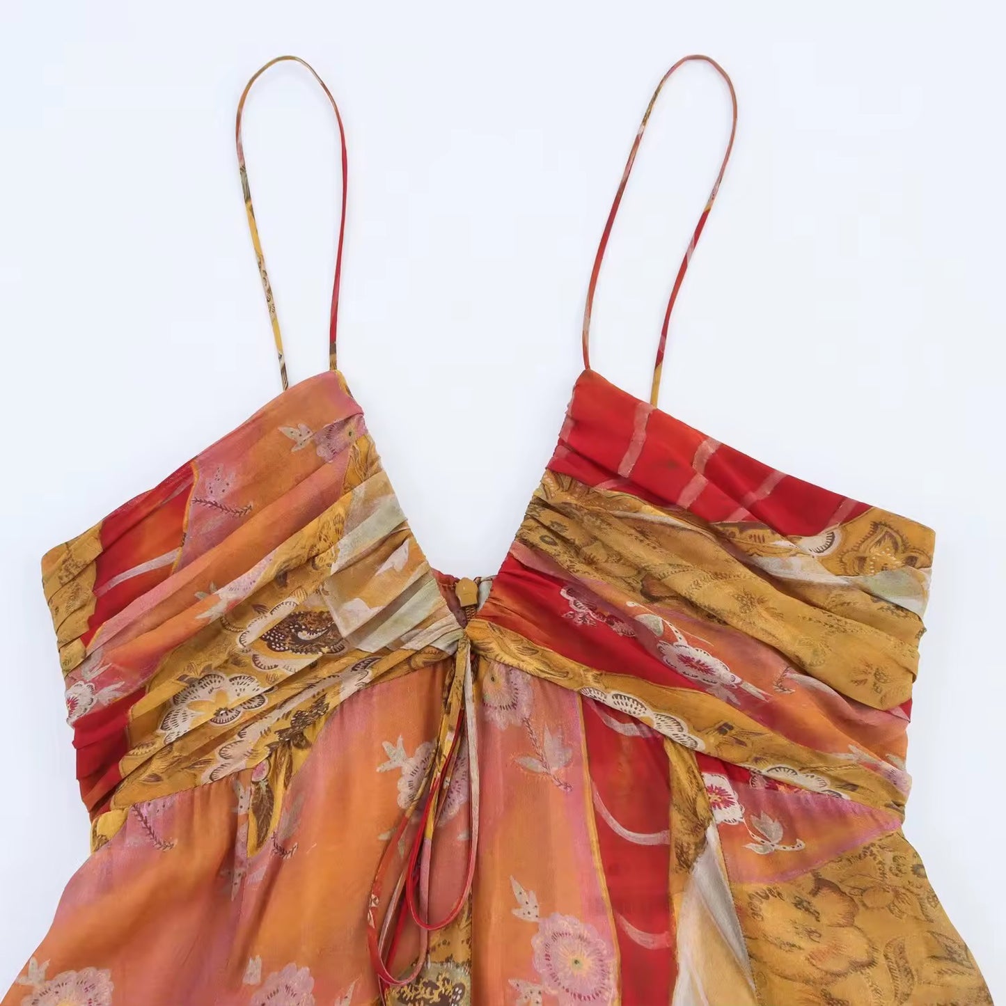 Boho Maxikleid mit Muster