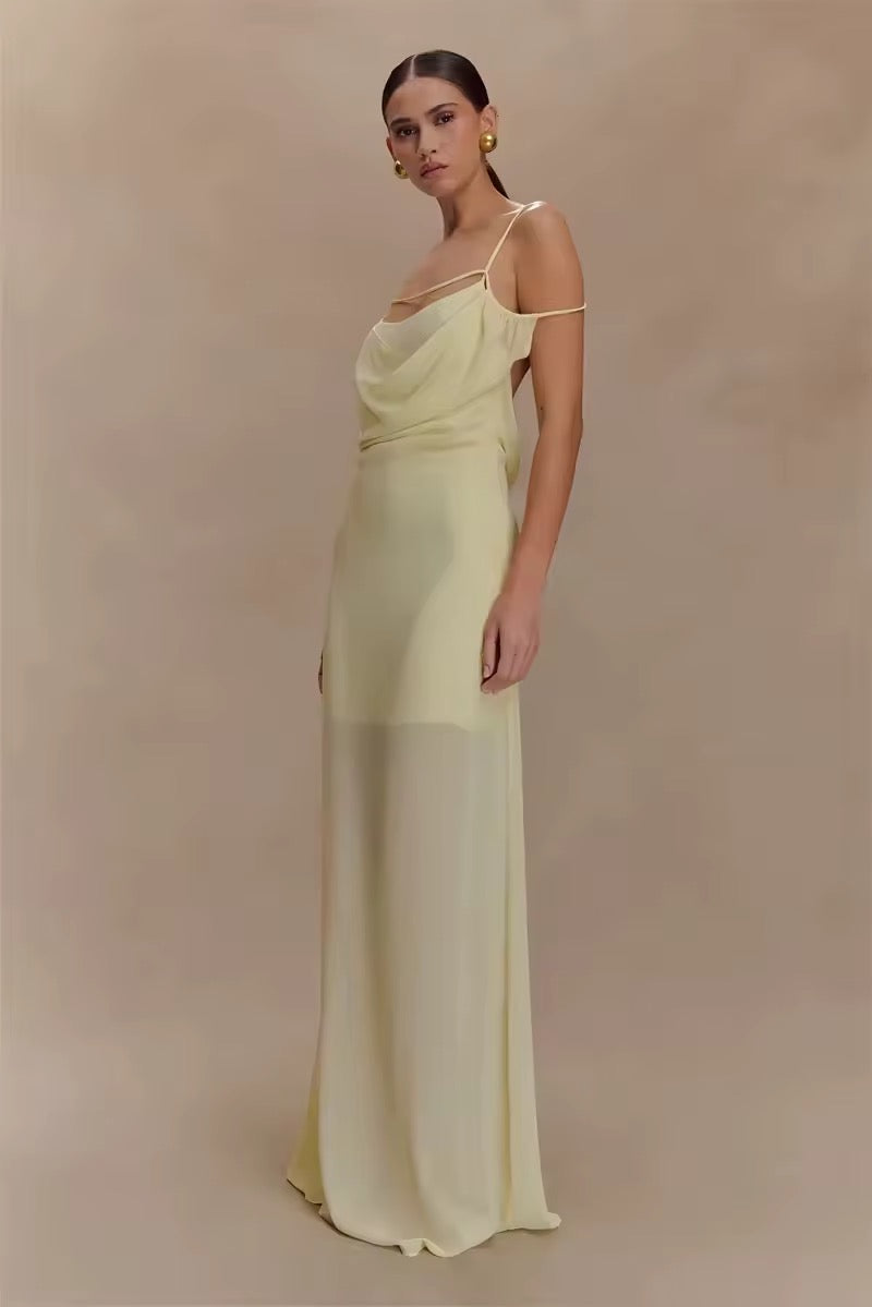 Elegant Drape Kleid