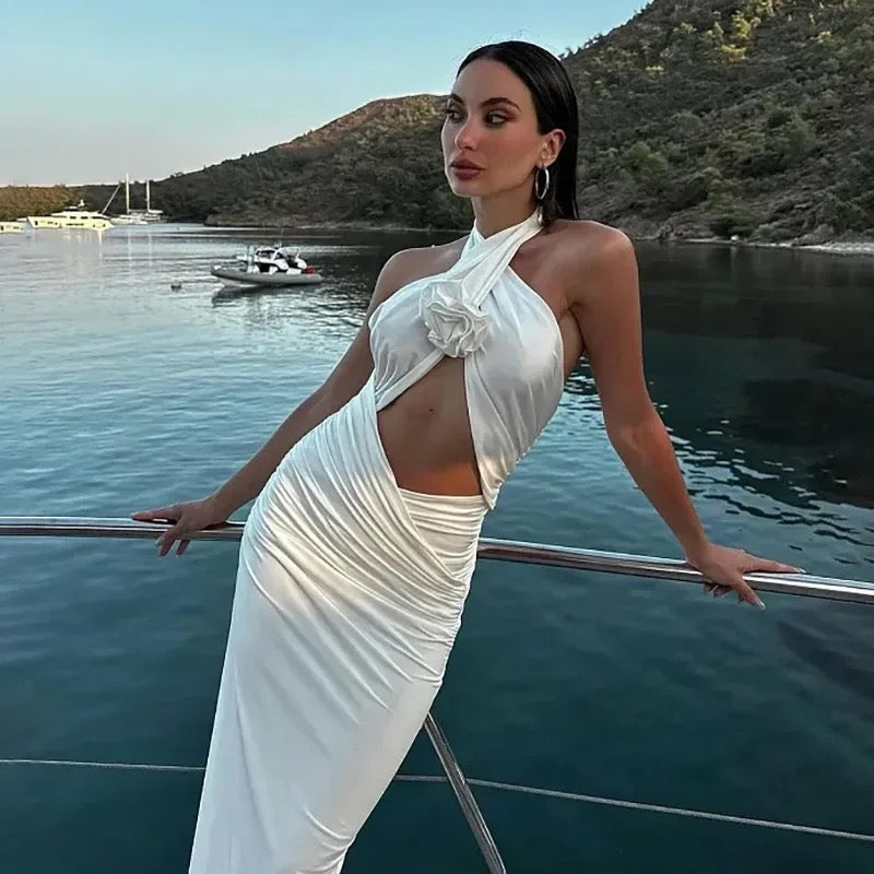 Robe Blanche Chic