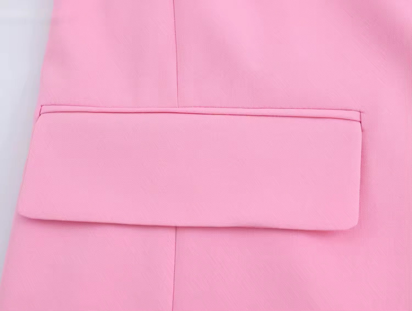 Eleganter Wickelblazer – Rosa