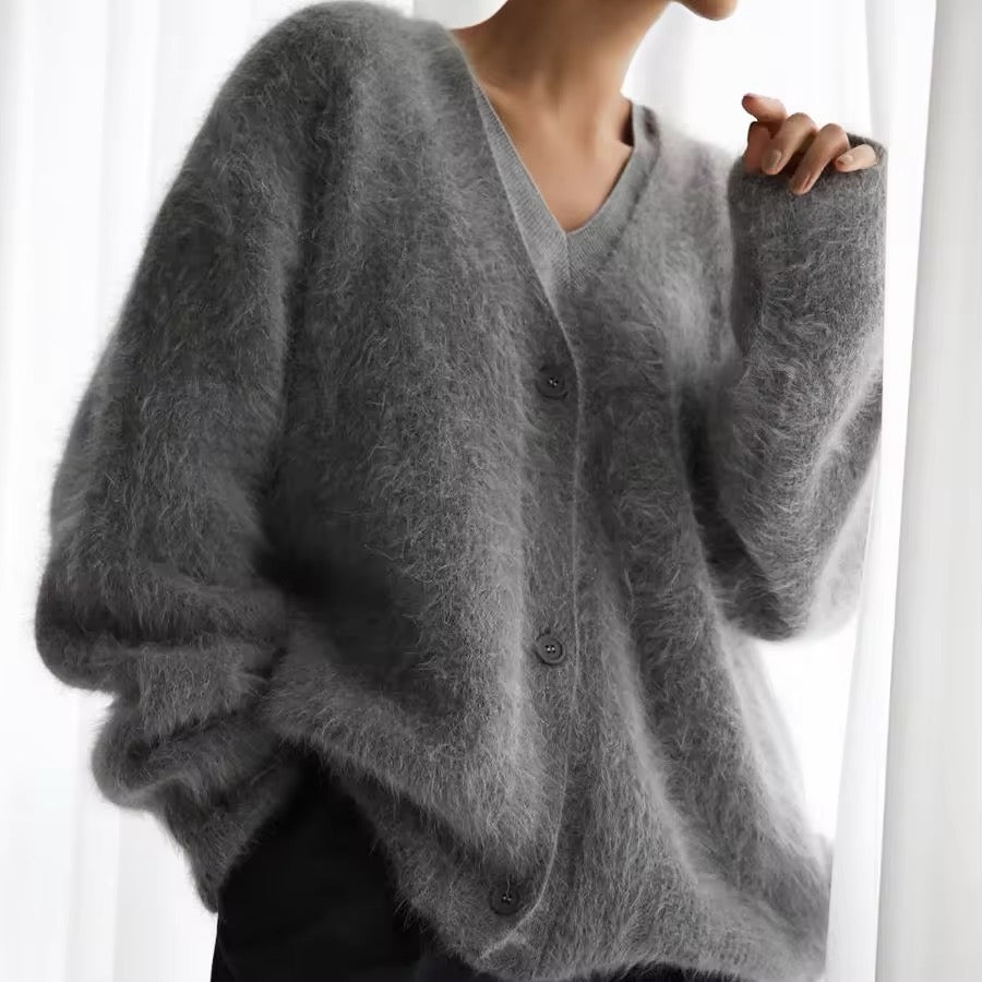 Kuschelige Strickjacke