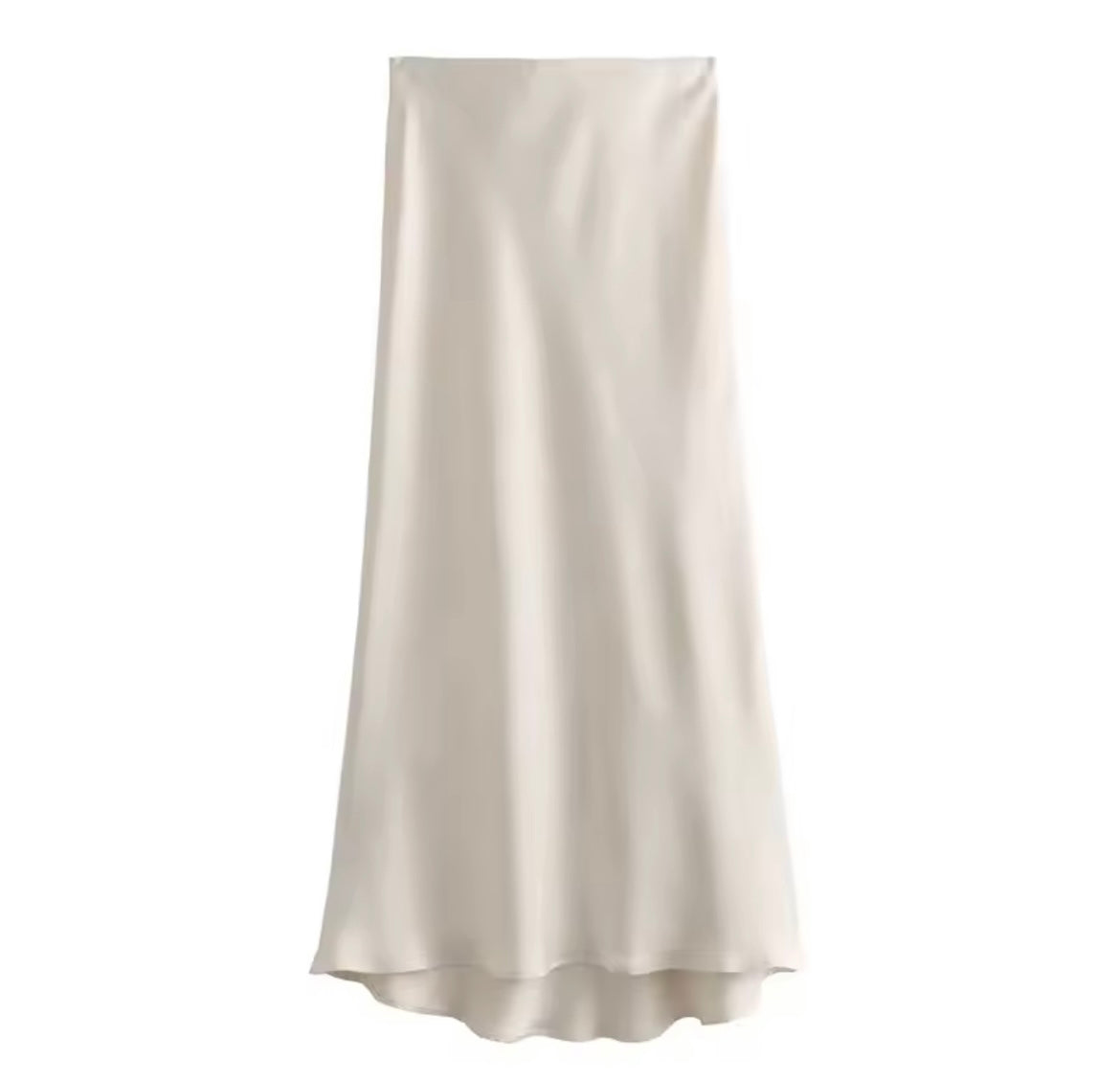 satin skirt