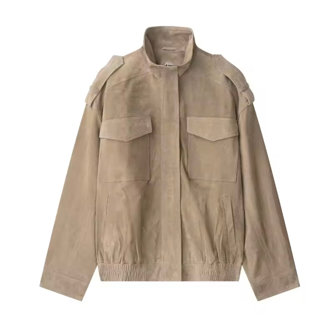 Wildleder Bomberjacke