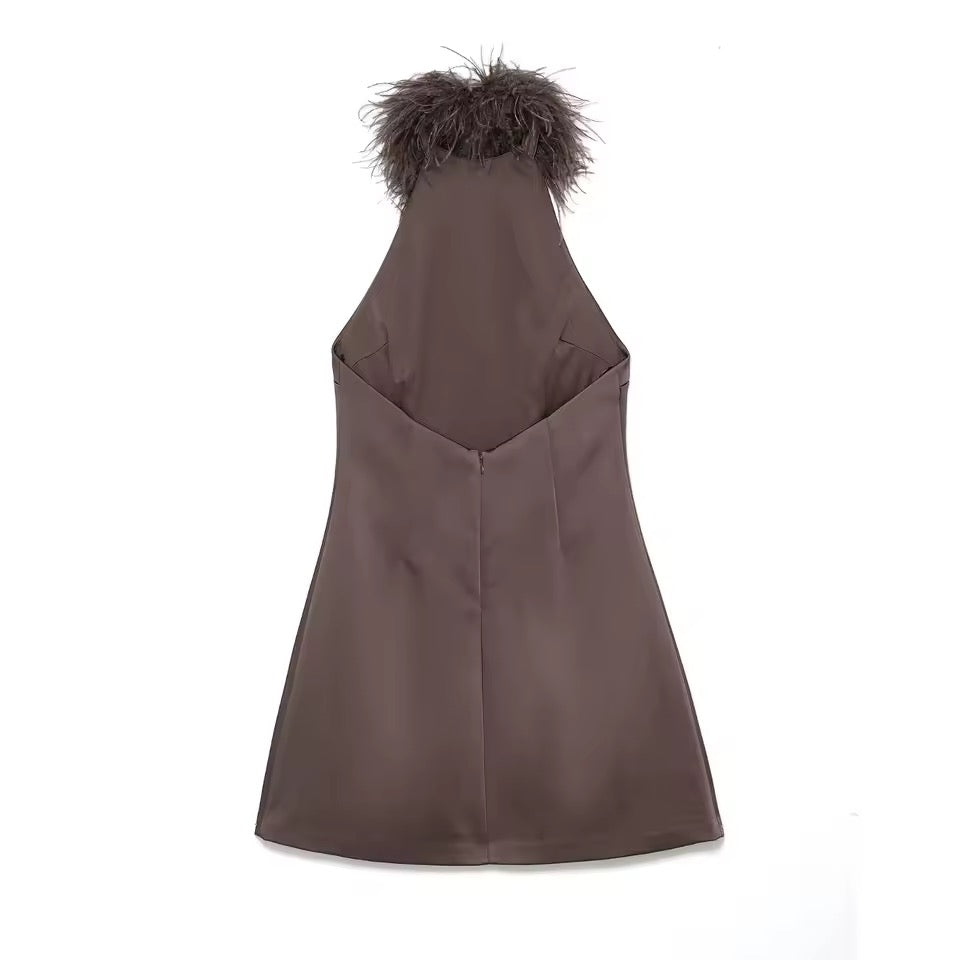 Luxury Halterneck-Kleid