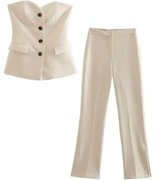 Elegantes Blazer-Hosen-Set